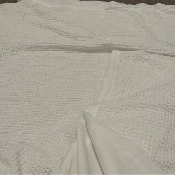 SOLD ON MERCARI - Pottery Barn Honeycomb Cotton Duvet Cover - Picture 7 of 7